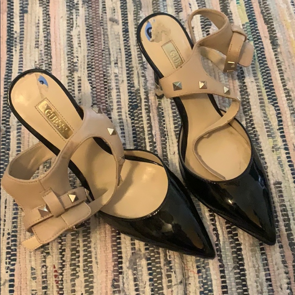 Guess strappy heels